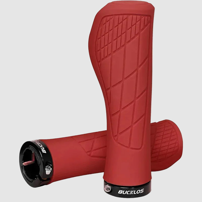 BUCKLOS Ergonomic Soft Rubber MTB Handlebar Grips