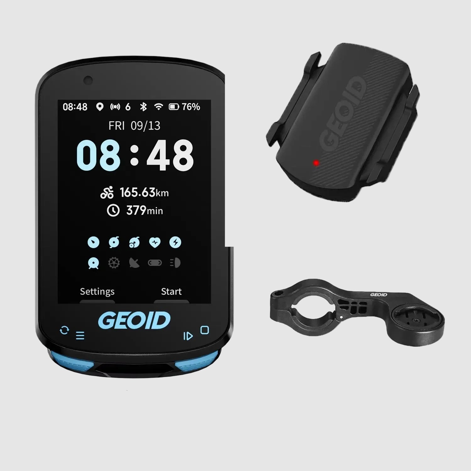 GEOID CC600 サイクルコンピューター GEOID CC600 Color GPS Bike Computer | WiFi & ANT+ – Elegance Bikes