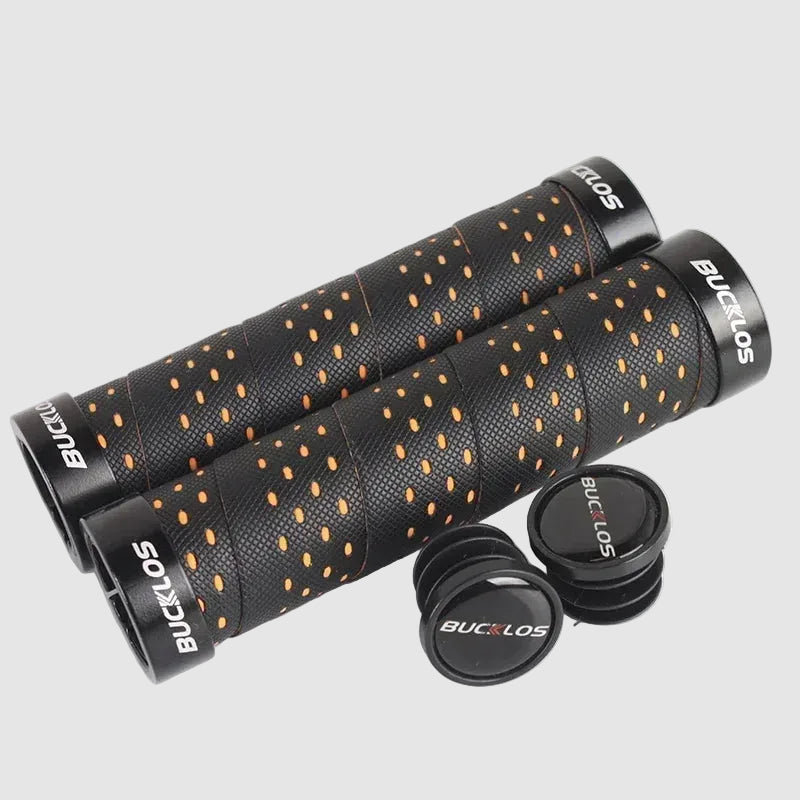 BUCKLOS Shockproof PU Tape MTB Handlebar Grips