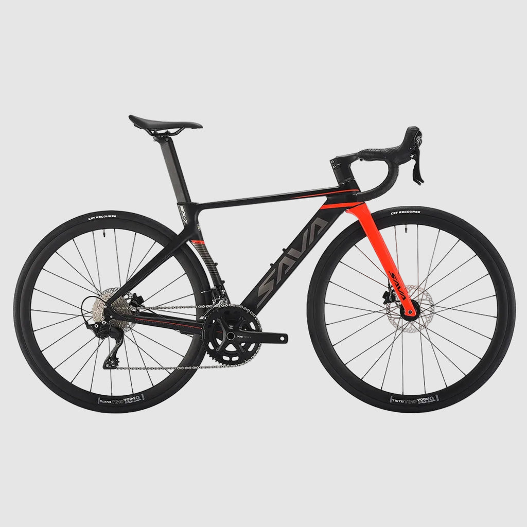 SAVA 2026 EX7-S Road Bike with Carbon Fork & 24-Speed Drivetrain